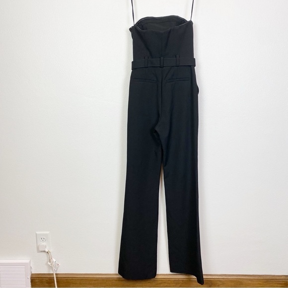 A.L.C. Kate Jumpsuit in Black Strapless Belted - Picture 11 of 13